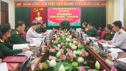 នាយកដ្ឋានបុគ្គលិកកំពុងត្រួតពិនិត្យ និងតាមដានការអនុវត្តការងារបុគ្គលិកនៅខេត្តក្វាងនិញ។