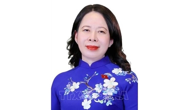 Mevrouw Vo Thi Anh Xuan is verkozen tot vicepresident van Vietnam voor de periode 2026-2031.