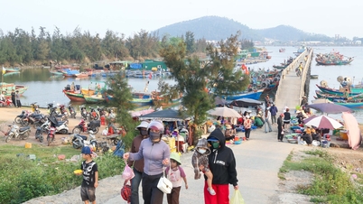 El ritmo de vida y el sustento en el estuario de Quang Thiet.