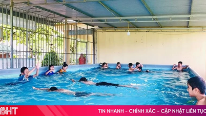 Ha Tinh strengthens measures to prevent and combat drowning among children.