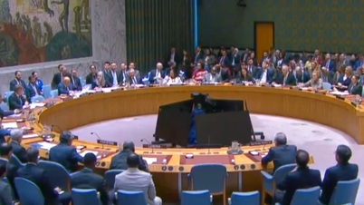 Russia and China reject Security Council resolution on the Strait of Hormuz.