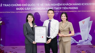 TPBank se stala první bankou ve Vietnamu, která získala mezinárodní certifikaci zákaznické zkušenosti ICXS2019.