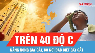 Intensiv värme, med temperaturer över 40 grader Celsius i vissa områden.