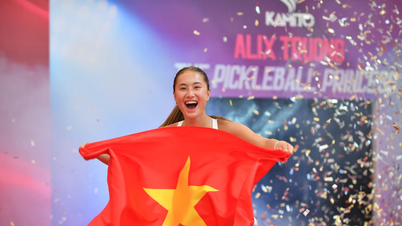 Den vietnamesisk-amerikanska tennisspelaren Alix Truong ansluter sig till pickleball-laget tillsammans med Ly Hoang Nam.