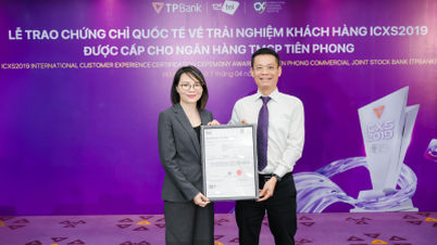 Η TPBank πέτυχε τα διεθνή πρότυπα ICXS2019 για την εμπειρία πελατών.