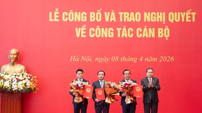 Der Vorsitzende der Nationalversammlung, Tran Thanh Man, legte die Resolution über die Übertragung der Mitgliedschaft in der Delegation der Nationalversammlung und die Genehmigung des Leiters der Delegation der Nationalversammlung vor.