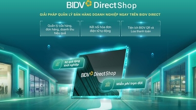 BIDV uruchamia Direct Shop: usługę optymalizacji procesów sprzedaży dla przedsiębiorstw i gospodarstw domowych.