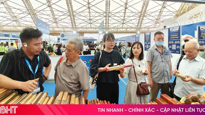Ha Tinh memperkenalkan 30 produk khas di Pameran Dagang Internasional Vietnam.