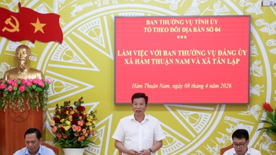 Der Vorsitzende des Volksrats der Provinz Lam Dong, Luu Van Trung, arbeitet mit den Gemeinden Ham Thuan Nam und Tan Lap zusammen.