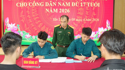 Yen Tu kerület (Quang Ninh tartomány): Teljesítette a 2026-os katonai szolgálati regisztrációját.