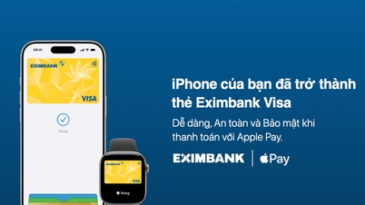 Eximbank Visa lägger till kontantlösa betalningsalternativ med Apple Pay.