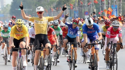 A cyclist from Thanh Hoa team unexpectedly won the Ho Chi Minh City Television Cycling Cup.