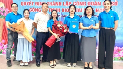 การจัดตั้งสหภาพแรงงานระดับรากหญ้าที่บริษัท XiongTai Vietnam จำกัด