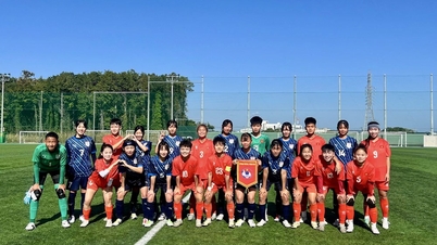 Pasukan wanita Vietnam B17 telah memperoleh pengalaman berharga semasa kem latihan mereka di Jepun.