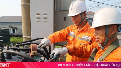 Durante os períodos de maior calor, o consumo de eletricidade em Ha Tinh aumentou mais de 50%.