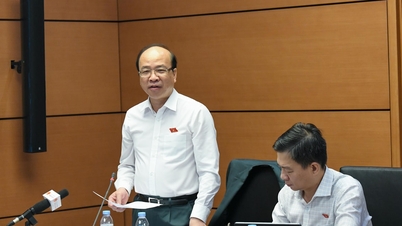 Diskussion i grupp 8 (nationalförsamlingens delegation i provinserna Bac Ninh och Ca Mau): Gradvis överföring av befogenheten att certifiera dokument från kommunens folkkommitté till notariekontor.