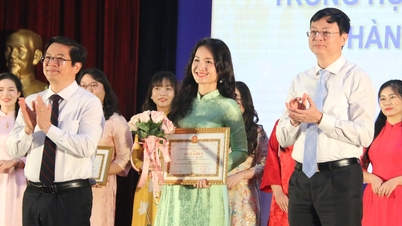 Hvilke skoler kommer de 40 lærerne som vant førstepremien i Hanoi Excellent Teacher Competition 2026 fra?