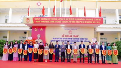 Competition for Excellent Teachers in Physics and Biology for Continuing Education Programs at the High School level in Hanoi City, academic year 2025-2026