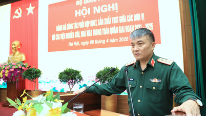 General Nguyen Van Hien: Close coordination between weapons and equipment manufacturers and operating units.