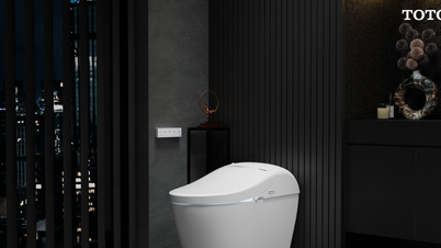 TOTO ने वियतनाम में WASHLET G5A लॉन्च किया: पानी की लहरों से प्रेरित एक स्मार्ट शौचालय।