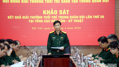 General Department of Logistics and Technical Services: Many research projects by young people have high practical application.