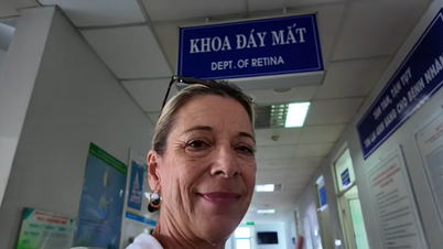 בדיקת עיניים עולה 45,000 דונג וייטנאמי; תייר אמריקאי התרשם משירותי הרפואה של דא נאנג.