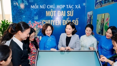 Hanoi'deki kadınlar, kolektif ekonomide dijital dönüşüm teknolojisinin uygulanmasında öncülük ediyor.