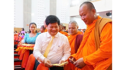จังหวัดอันเกียงจัดงานเฉลิมฉลองเทศกาลปีใหม่โชลชนัมเมยตามประเพณีของชาวเขมรในปี 2026