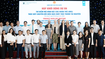 Khởi động Dự án DRS tại Phú Quốc: Thúc đẩy chuyển đổi hiệu quả chất thải thành tài nguyên