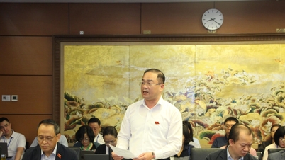 Diskusjon i gruppe 1 (delegasjonen fra Hanoi bys nasjonalforsamling): Sikring av den materielle effektiviteten av bensin- og dieselavgiftspolitikken.