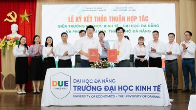Hai Van Ward și Universitatea de Economie Da Nang cooperează pentru a dezvolta aspecte socio-economice.