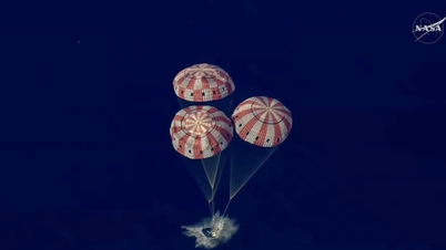 Video: Artemis II mürettebatı Ay keşiflerinin ardından Dünya'ya güvenli bir şekilde döndü.