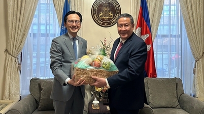 La Mission permanente du Vietnam auprès de l'ONU a célébré le Nouvel An traditionnel du Laos et du Cambodge à New York.