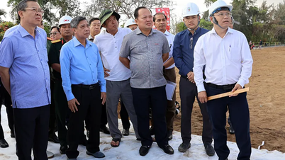 A Chau Doc - Can Tho - Soc Trang gyorsforgalmi út 1. fázisának 4. komponens projektjének előrehaladásának ellenőrzése.