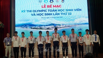 Sebanyak 306 hadiah resmi diberikan pada Olimpiade Matematika Pelajar Nasional ke-32.