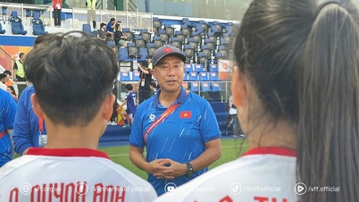 Tränare Masahiko Okiyama: "Att spela mot det japanska U20-damlaget hjälpte oss att lära oss många saker."