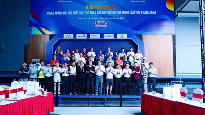 2026'da düzenlenecek 1. Ho Chi Minh Şehri Spor Festivali'ni kutlamak için heyecan verici bir pickleball turnuvası.