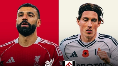 サッカーの生中継試合：リバプール対フラム：危機を食い止める。