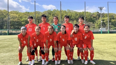 ក្រុមបាល់ទាត់នារី U17 វៀតណាមបានបញ្ចប់ជំរំហ្វឹកហាត់របស់ពួកគេនៅប្រទេសជប៉ុនដោយលទ្ធផលស្មើ 2-2។
