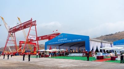 Vingroup påbörjar byggandet av höghastighetsjärnvägsprojektet Hanoi - Quang Ninh.