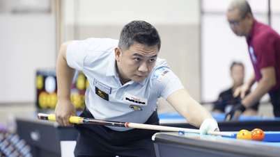 Billiards: Tran Thanh Luc wins a thrilling match against former world number 1, advances to the World Cup semi-finals.