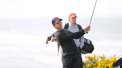 Nguyen Anh Minh utsågs till "bästa manliga golfare i mars" i USA.