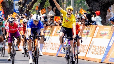 Ho Chi Minh City Television Cup Cycling Race 2026: Marchuk Dzianis wins stage for the 4th time, retains the Yellow Jersey and Green Jersey.