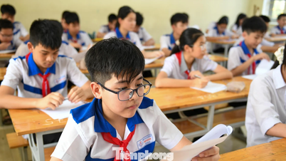 Nästan 1 000 elever från Tuyen Quang-provinsen testar sina färdigheter i den asiatiska matematikolympiaden.