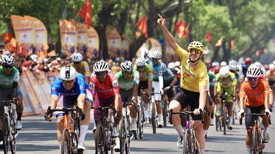 हो ची मिन्ह सिटी टेलीविजन कप साइकिलिंग रेस: मार्चुक जियानिस ने चौथी बार स्टेज जीता।