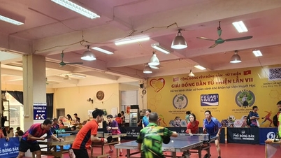 Giải bóng bàn từ thiện hỗ trợ bệnh nhân khó khăn
