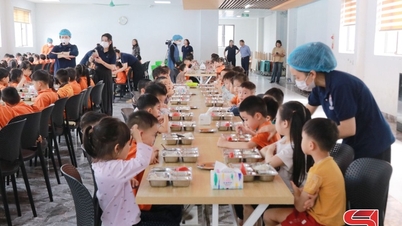 Sicherstellung einer nahrhaften Ernährung für Vorschulkinder.