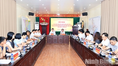 The Provincial Economic Zone and Industrial Park Management Board discusses and resolves difficulties for businesses.