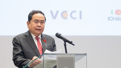 Chủ tịch Quốc hội Trần Thanh Mẫn dự Tọa đàm chính sách thúc đẩy hợp tác Việt Nam - Italia