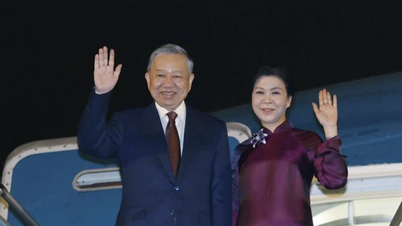 Setiausaha Agung dan Presiden To Lam serta isterinya berlepas untuk lawatan negara ke China.